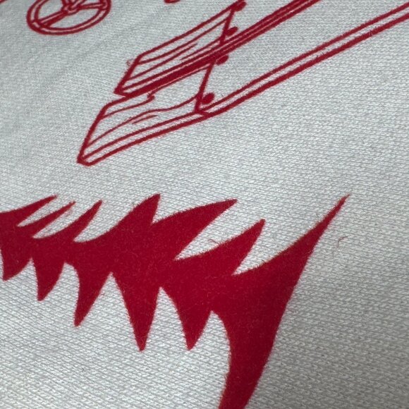 MICKEY MOUSE snow boy Collared Crewneck Pullover Sweatshirt‎ Size M NWT - Picture 9 of 11